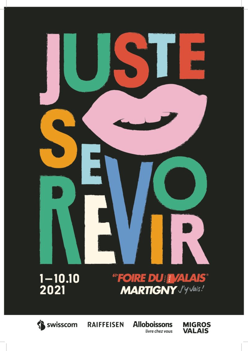 Affiche Foire du Valais 2021